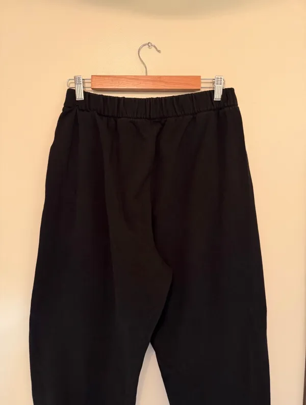 Hollister black high waisted full length joggers - Image 7
