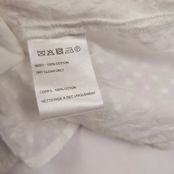 Anthropologie -1679 Maeve Sojourner Off-The-Shoulder Top‎ White Women's size 4 - Image 8