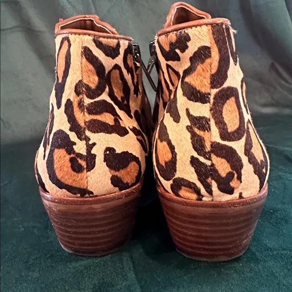 Sam Edelman leopard booties‎ size 7.5 - Image 4