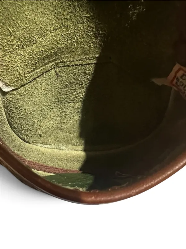 Vintage Dooney & Bourke All-Weather Leather coin purse in fir green and Britis - Image 7