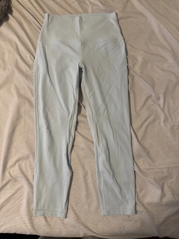 Powder Blue lululemon align high rise leggings 23” - Image 2