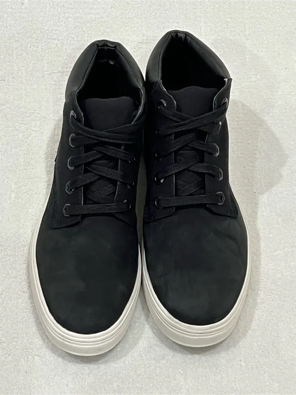 Timberland Bria Black Leather Suede Ankle Boot Size 9.5 - Image 9