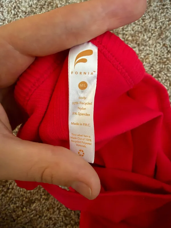 Fornia tank top Red Size M - Image 3