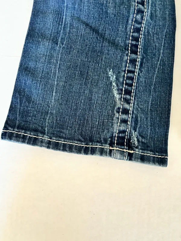 Miss Me Bootcut Jeans Size 27 Studded Pocket Medium Wash - Image 12