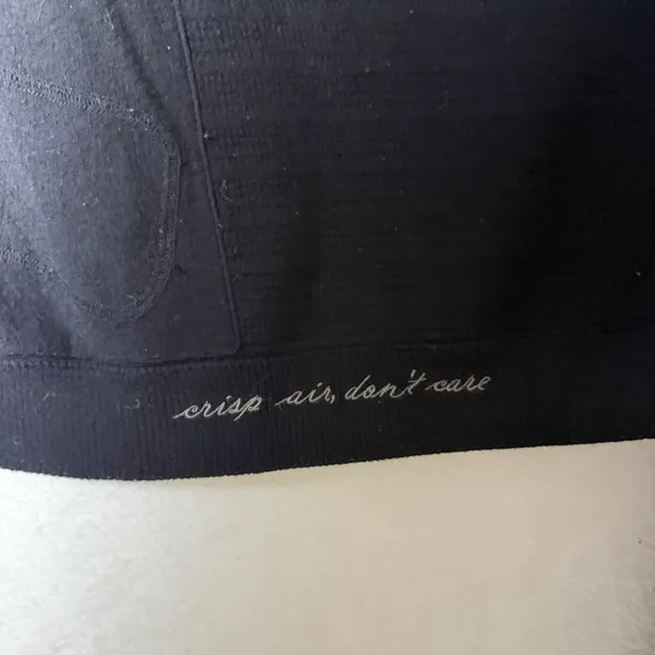 Lululemon Cardigan Black Find Your Calm Wrap Sweater Silk Blend Womens 6-8 - Image 5
