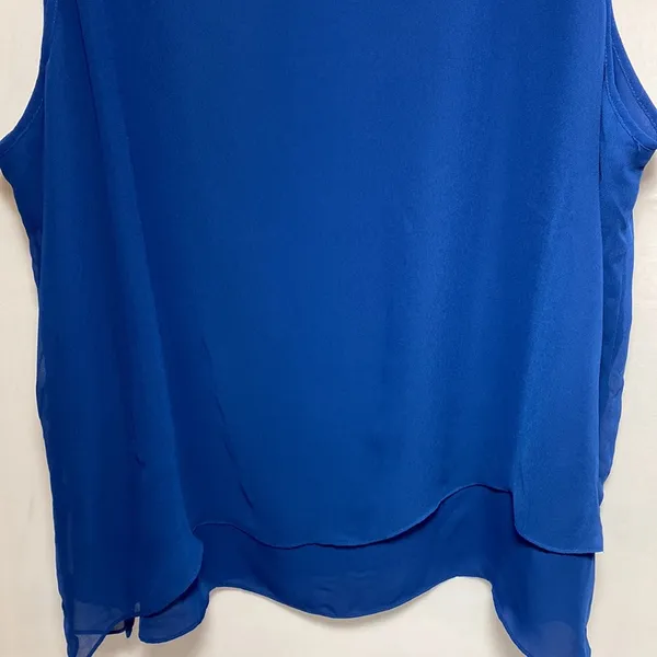 Jennifer Lopez womens plus size blue top - Image 5