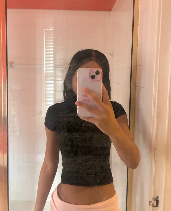 Black Edikted Backless Top  - Image 4