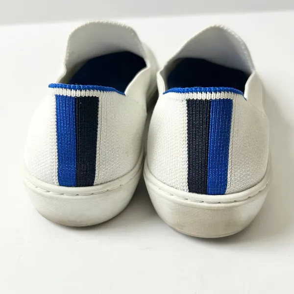 Rothy's The Original Slip On Sneaker Bright White Sustainable Eco Size 7 - Image 4