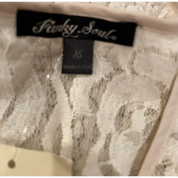 Cream top White Size XS - Image 3