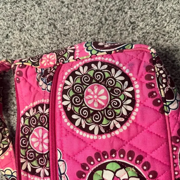 Vera Bradley Pink Floral Shoulder Bag - Image 7