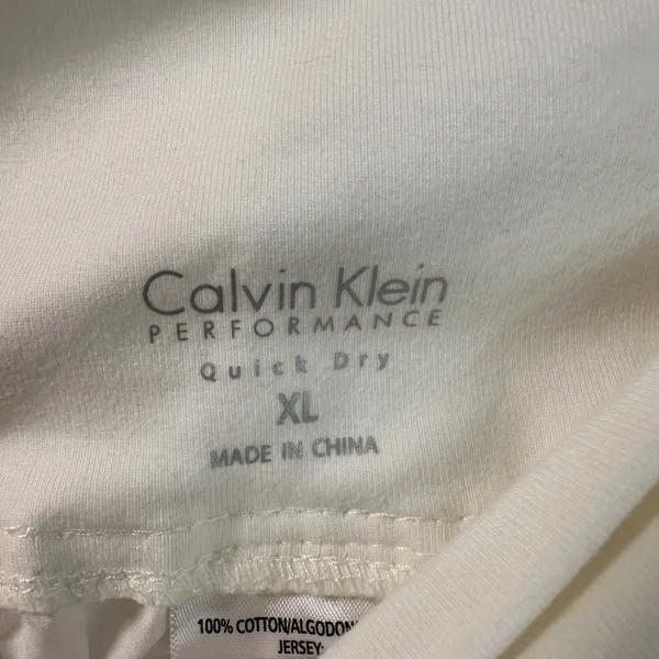 Calvin Klein Performance Womens XL Cream Quick Dry Cargo Shorts Wide Waistband - Image 5
