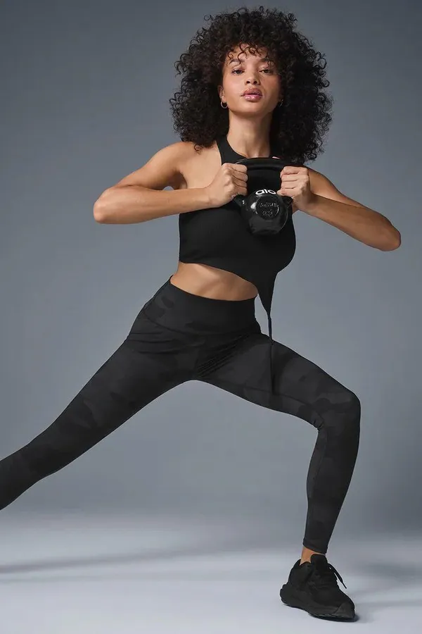 Alo Yoga High-Waist Camo Vapor Leggings - Image 5