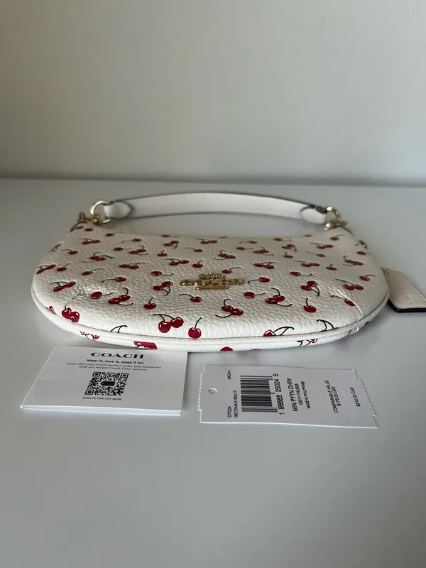 Coach Mini Payton Hobo With Cherry Print  - Image 4