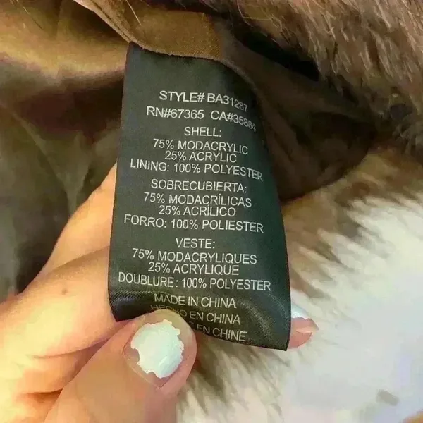 BB Dakota faux fur vest sz S fall winter old money preppy - Image 6
