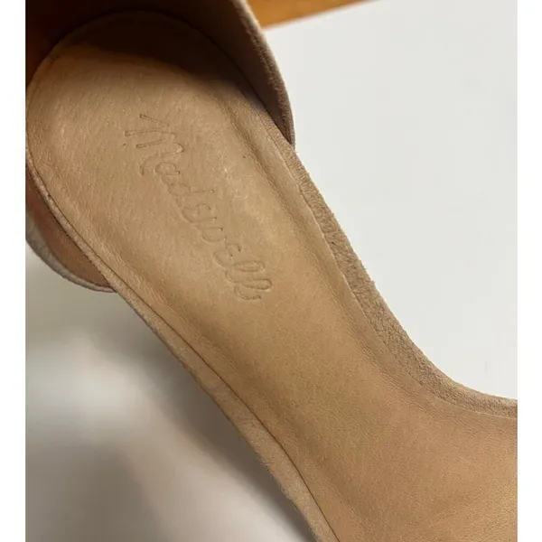 Madewell Regina Suede Ankle Strap Sandals Sz. 10 - Image 4