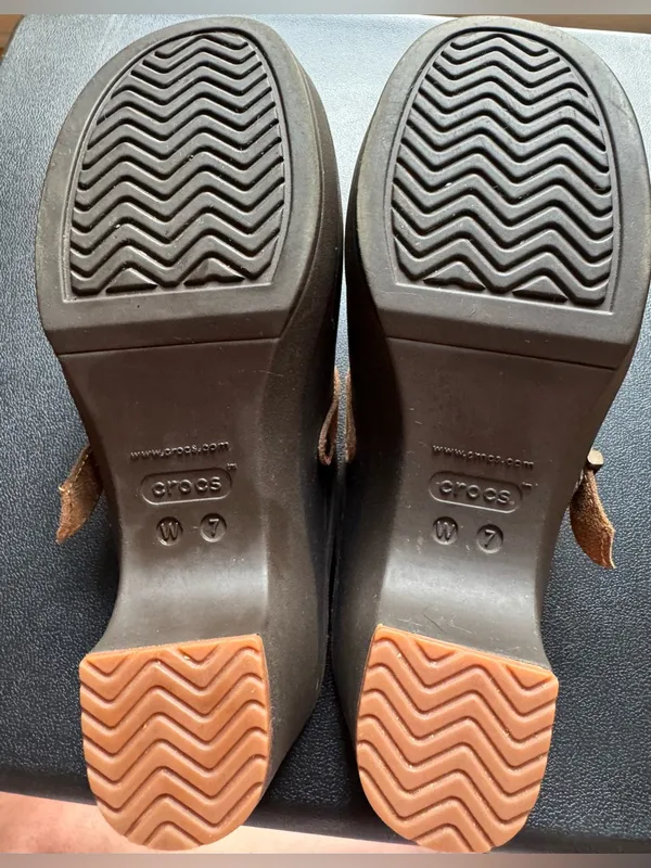 Crocs Sarah Clog Mule Dual Comfort Espresso 203631 Womens Size 7 - Image 7
