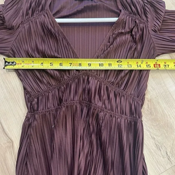 Zara midi dress long sleeve size: M - Image 4