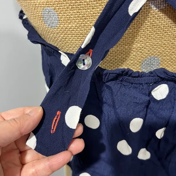 Maeve by Anthropologie Poka Dot Size 8 - Image 4