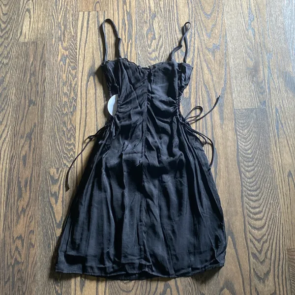 NWT Princess Polly Black Hazel Cutout Dress - Image 3