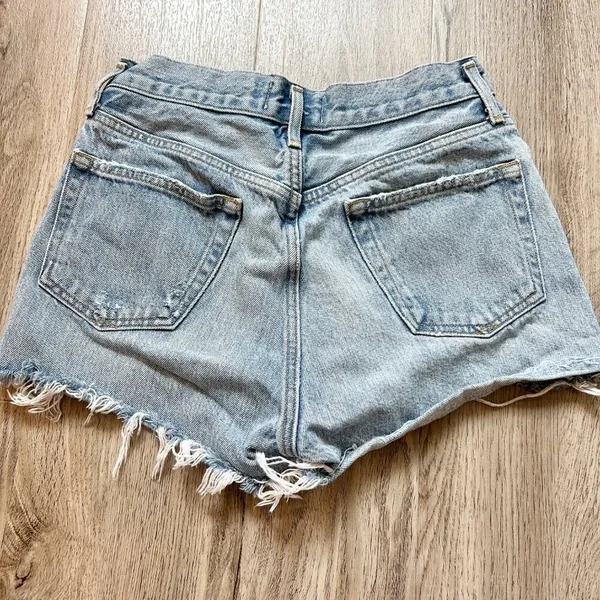 AGOLDE Parker Shorts in Encore Distressed Size 24 - Image 8
