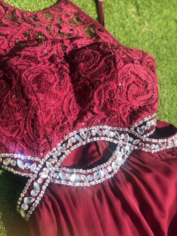Windsor Burgundy Prom / Formal Dress - Image 4