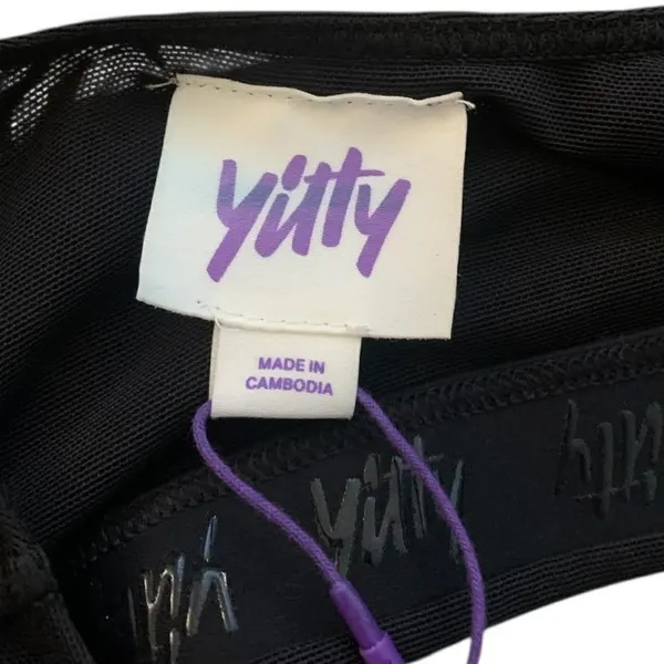 Yitty Shaping Bralette Small Black Nearly Naked Seamless Athleisure Sporty Lizzo - Image 4