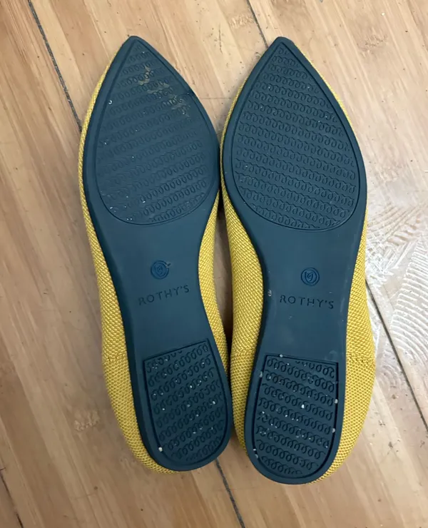 Rothy’s The Point Flats in Marigold Yellow - Image 6