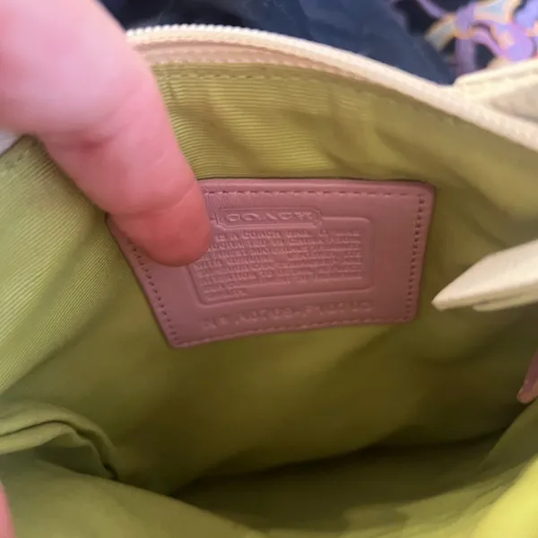Coach Multicolor Striped Y2K colorful bag - Image 6