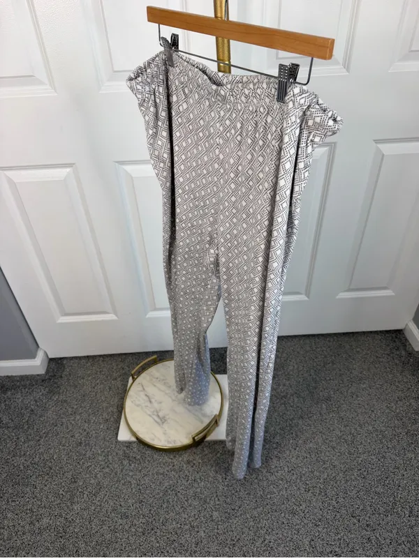 Nicole Miller New York XXL Ultra Soft Geometric Pajama Set NWOT - Image 10
