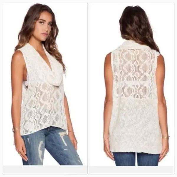 ✨Free People 'Just like that' cowl neck top✨ - Image 8