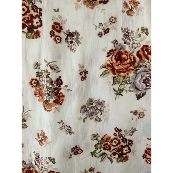 Brock Collection x‎ H&M Floral Bustier Mini Dress Pink Rose Linen Blend - Image 10