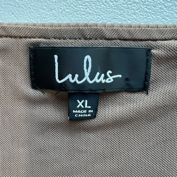 LULUS Danyelle Bodysuit Ribbed Knit Square Neck Spaghetti Strap Size‎ XL - Image 4