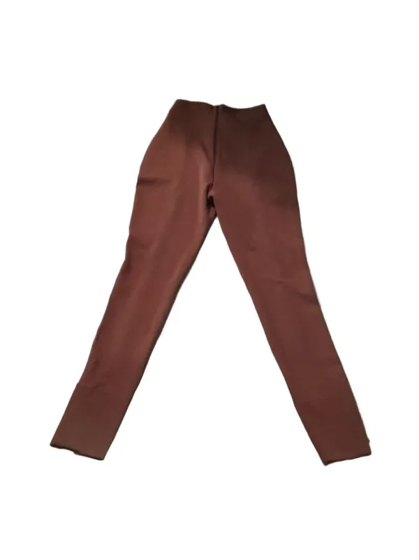 Meshki Chocolate Kandice Split Hem Pants Size Small - Image 9