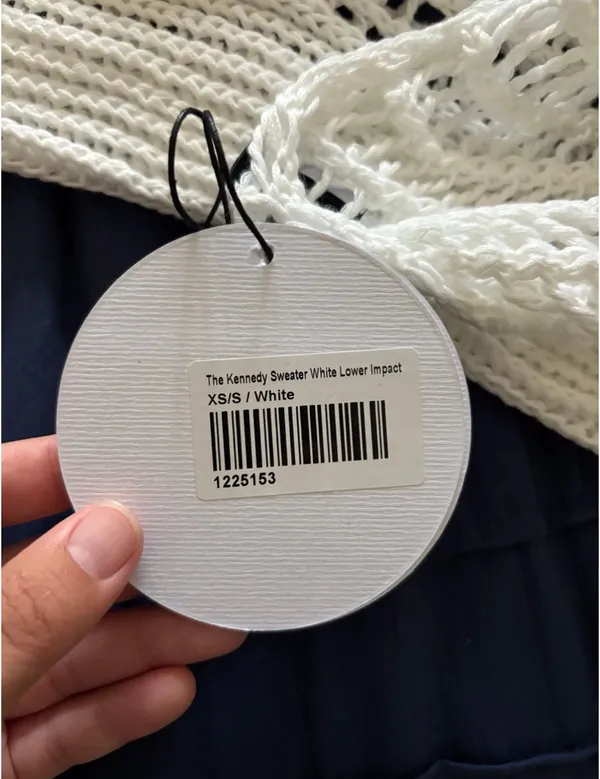 Princess Polly Kennedy Sweater White - Image 5