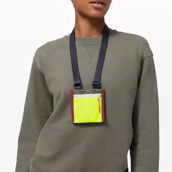 Lululemon Ever Ready Crossbody Wallet Gorp Hiking Travel Festival Neon Concert - Image 2