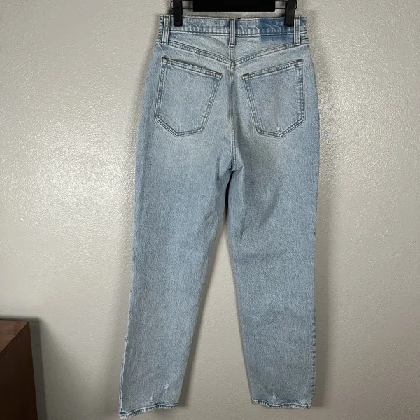 Abercrombie & Fitch‎ 90s Straight Ultra High Rise Curve Love Jeans Womens 28/6R - Image 3