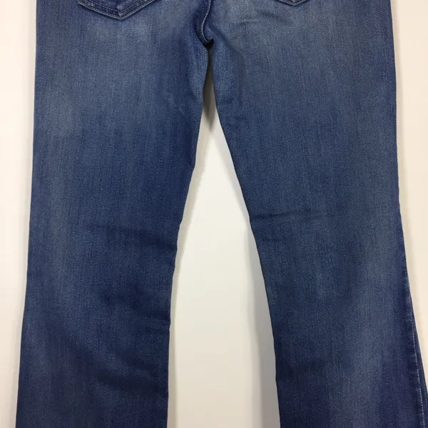 7 for all Mankind Bootcut Raw Hem Jeans Size 26 - Image 7