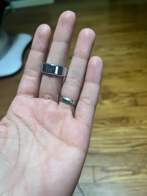 Smart ring Silver Size 7 - Image 2