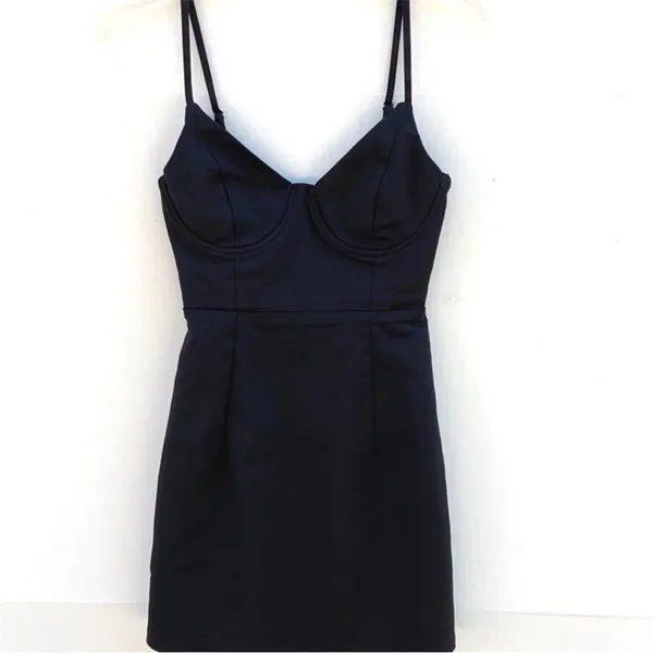 NWOT Princess Polly Size 0 Novella Mini Dress Black Underwire Short Sexy Bodycon - Image 7