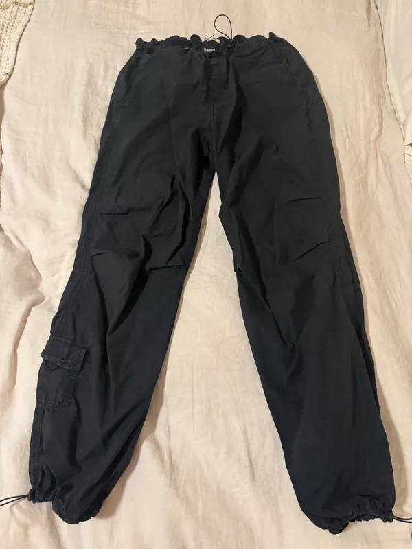Garage Black Cargo Pants  - Image 3