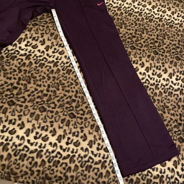 NIKE Track Pants Women's Size M Nike Athletic Wear Drawstring Waist Track Pants - Image 7