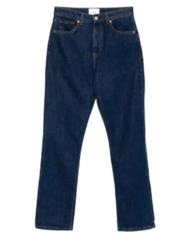 NWT Reformation Jax Stretch High Rise Straight Leg Jeans Seneca SZ -24 - Image 5