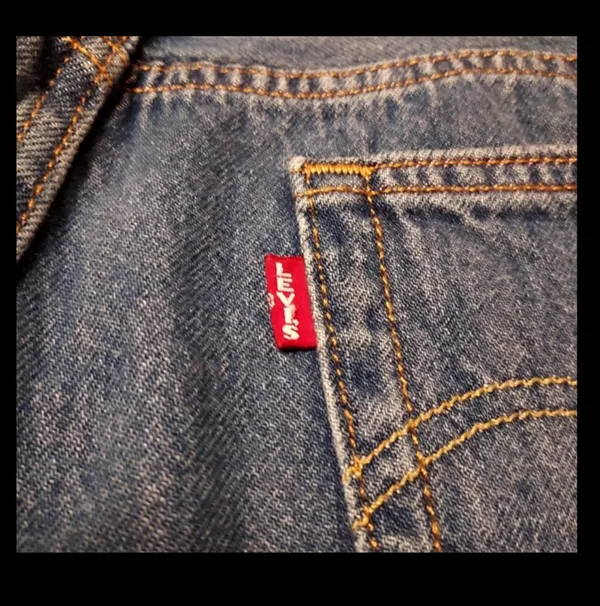 Levi’s 501 High Rise Med Wash 31 Festival Boho Grunge Punk Y2K Cowgirl Country - Image 8
