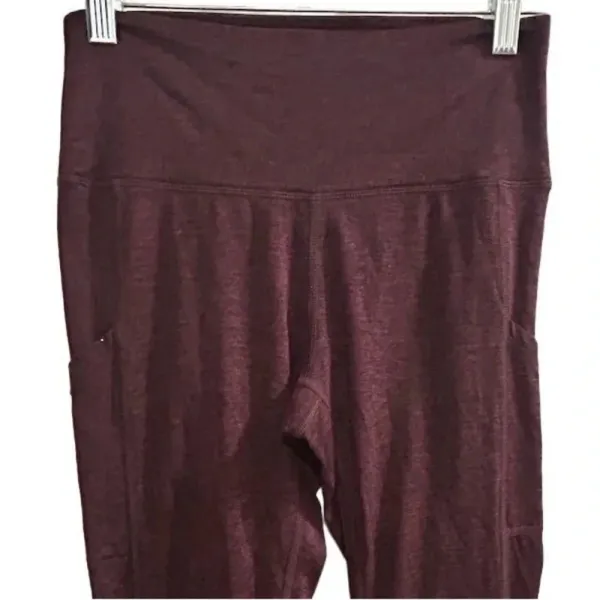 Aerie Women's High Rise Soft‎ Marled Leggings Purple Size M Activewear - Image 3