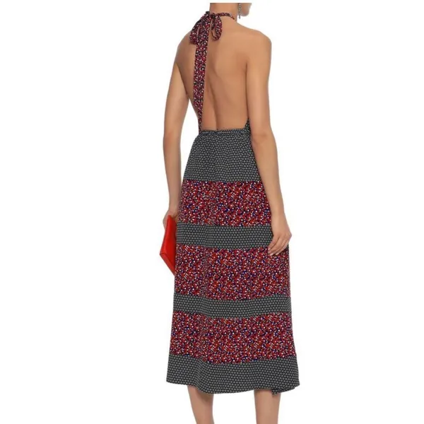 ROBERT RODRIGUEZ Floral-print‎ crepe Dress NWT - Image 2