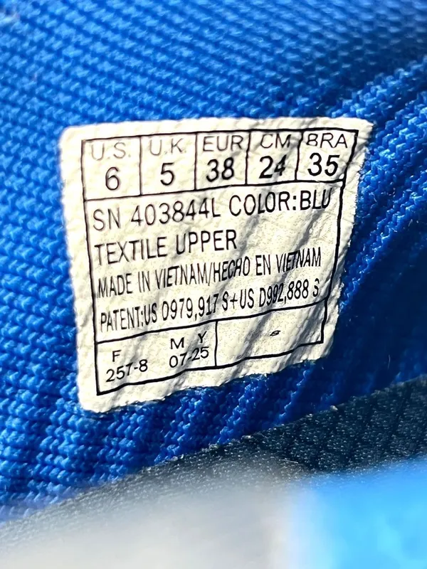 Skechers Hands Free Slip-Ins Bright Blue Knit Ultra Flex Sneakers Youth 6 / W7.5 - Image 5