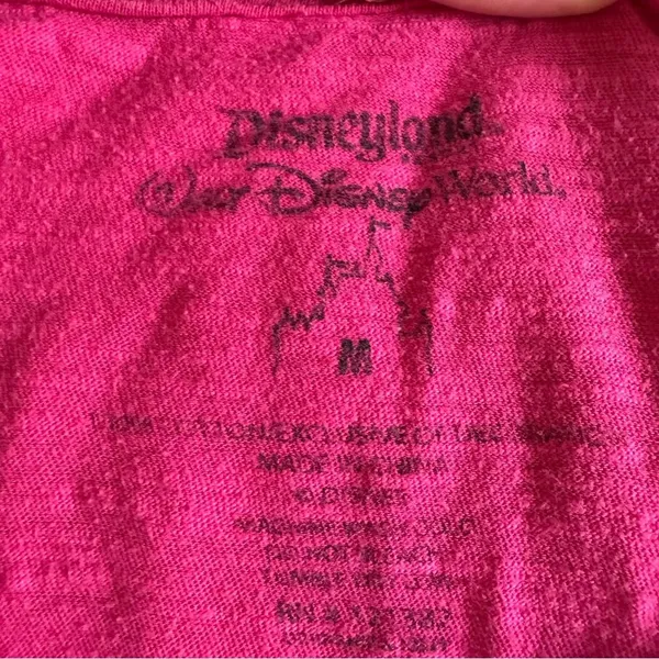 Disney Epcot Food And Wine Fest Shirt Women's XL Pink Short Sleeve V Neck - Image 3
