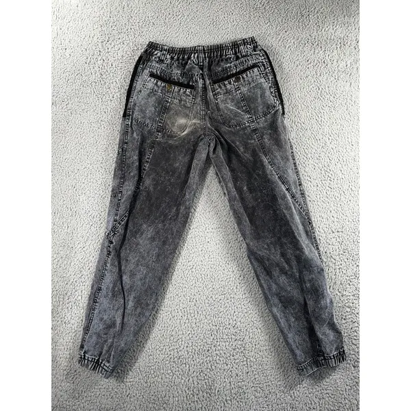Vintage Academy Denim Joggers Pants Women‎ Juniors 14 Acid Wash 80s 90s - Image 2