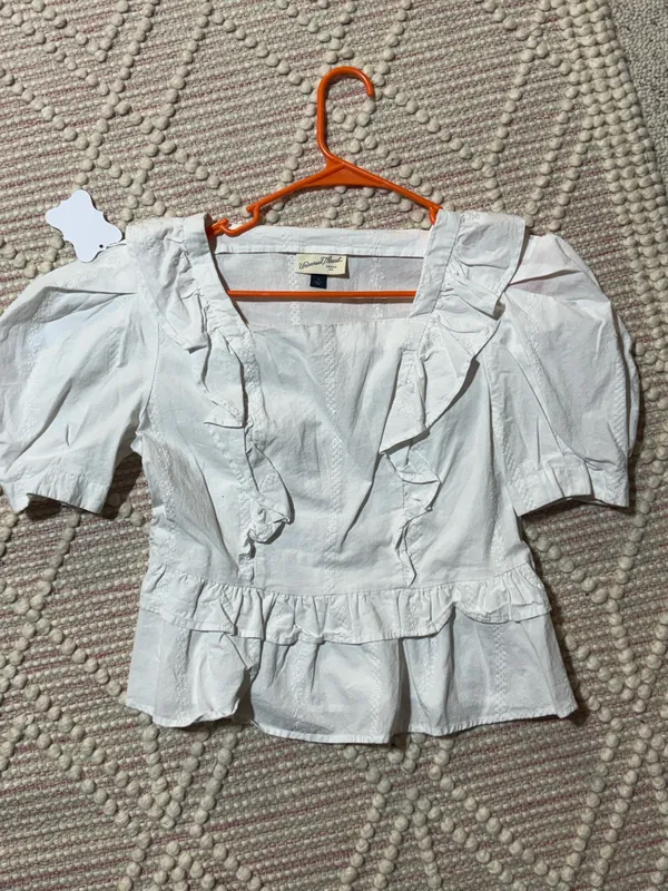 Target White Eyelet Lace Top - Image 2