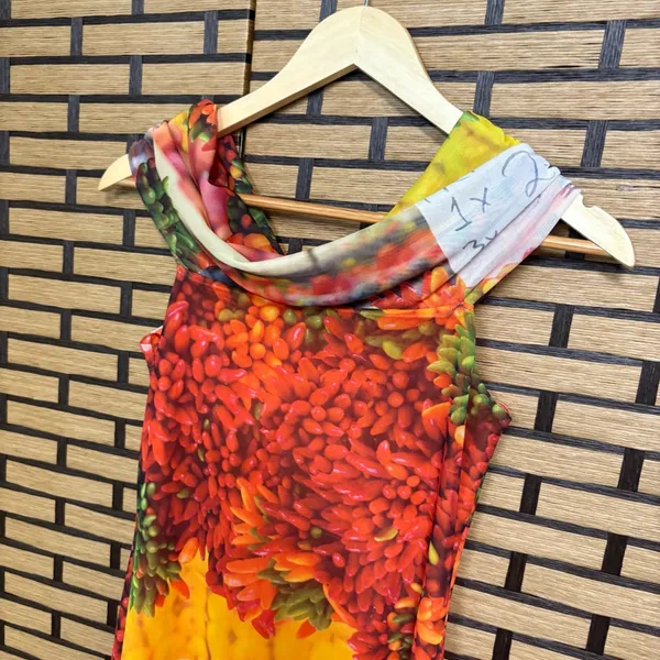 Zara Farmers Market Mesh Dress Size Medium‎ - Image 3